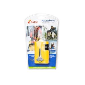 Kidde Portable Stor-A-Key Key Box, Shelf Pack, Yellow, 1/Each