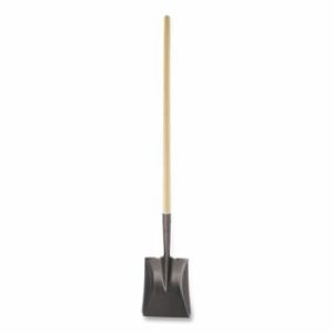 Eagle Shovel, 10-1/2 in x 9 in Square Point Blade, 46 in White Ash Handle,