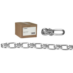 Campbell Lock Link Single Loop Chain, #1/0, Wrapped,