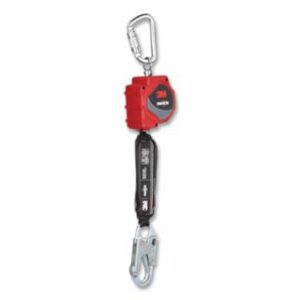 3M Self-Retracting Cable Lifeline, Web, 11 ft, Snap Hook
