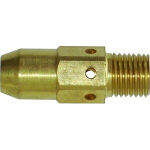 Gas Diffuser, Brass, 400 A, For Best Welds , Tweco Style No 2 and 4 MIG Guns