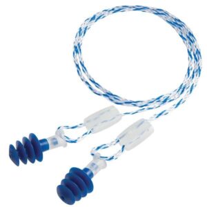 Honeywell Howard Leight Clarity Multiple-Use Earplugs, Regular, Blue, 10/Box