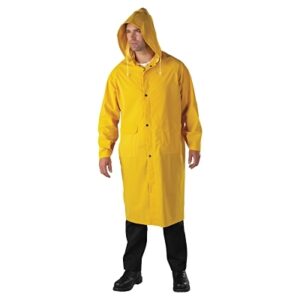 48 in Raincoat with Detachable Hood, 0.35 mm,