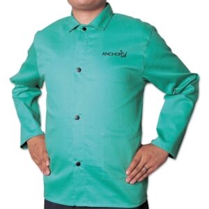 FLAME RETARDANT  COTTON SATEEN JACKET, , VISUAL GREEN