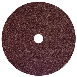 Resin Fiber Discs, 7 in Dia, 24 Grit, 7/8 in Arbor, 8,500 RPM