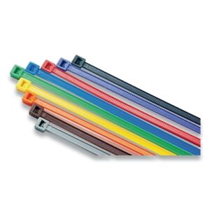 General Purpose Cable Ties, 30 lb Tensile Strength, 5.7 in L, Natural, 1,000 Ea/Bag