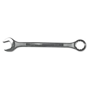 Combination Wrench, 13/16 in Opening, 14-9/16 in OAL, 12-Point, Nickel Chrome Plated Finish