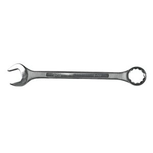 Jumbo Combination Wrench, 2-1/2 in Opening, 31-1/2 in L, 12 Point, Nickel Chrome Plated Finish