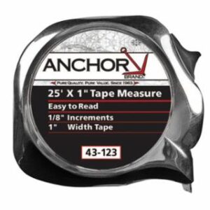 Easy to Read Tape Measure - 1in x 25ft,