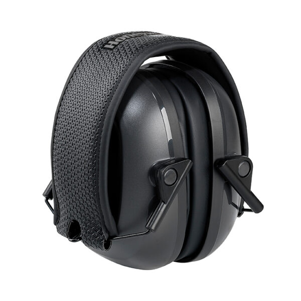 Honeywell Howard Leight VeriShield 100 Series Passive Earmuffs, Over-the-Head, Folding, NRR 24, Black, 1/Each