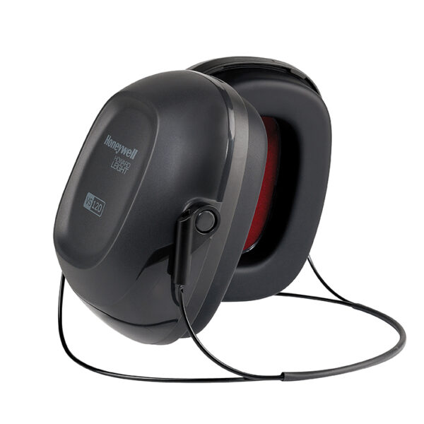 Honeywell Howard Leight VeriShield 100 Series Passive Earmuffs, Behind-the-Neck, NRR 25, Black, 1/Each