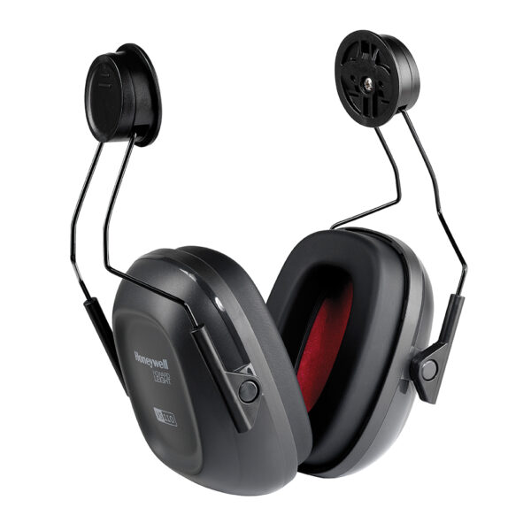 Honeywell Howard Leight VeriShield 100 Series Passive Earmuffs, Hard Hat, NRR 21, Black, 1/Each