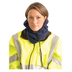 OccuNomix 3-in-1 Fleece Balaclava, Universal, Navy, 1/Each