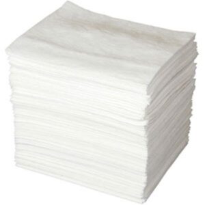 SPC ENV Maxx Enhanced Light Weight Economy Double Coverage Pads, 15" x 19", White, 200/Bale
