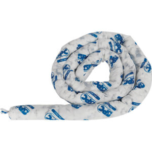 SPC Oil Only Socs, 3" x 12'', White, 4/Case