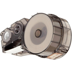 Brady BMP 21 Series PermaSleeve PS Wire Marking Sleeves, 3/8" x 7'', White, 1/Cartridge