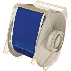 Brady GlobalMark Series Indoor/Outdoor Vinyl Labels, 2 1/4", Blue, 100''/Roll