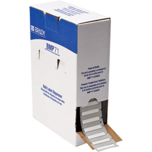 Brady BMP 61, BMP 71, TLS 2200 PermaSleeve PS Wire Marking Sleeves, 3/16" x 1 3/4", White, 1000/Roll