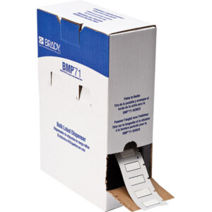 Brady BMP 61, BMP 71, TLS 2200 PermaSleeve PS Wire Marking Sleeves, 1/4" x 1", White, 1000/Roll