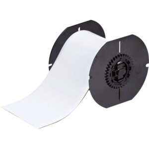 Brady B30 Series Magnetic Labels, 4 1/4", White, 25''/Roll