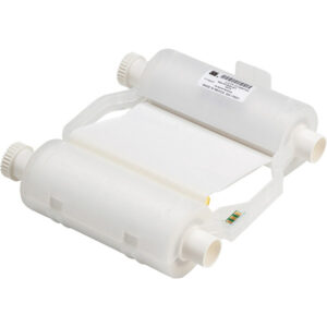 Brady B30 Series R10000 Single Color Printer Ribbon, White, 200''/Roll