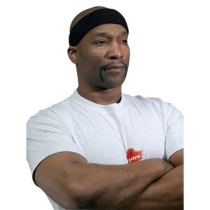 Ergodyne Chill-Its 6550 Head Sweatband, Black, 1/Each