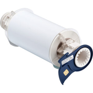 Brady BBP 85 Series Indoor/Outdoor Vinyl Labels, 6" x 50'', White, 1/Roll