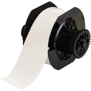 Brady B30 Series Indoor/Outdoor Vinyl Labels, 2 1/4", Clear, 100''/Roll