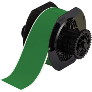 Brady B30 Series Indoor/Outdoor Vinyl Labels, 2 1/4", Green, 100''/Roll