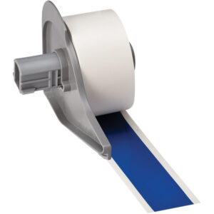 Brady BMP 71 Indoor/Outdoor Vinyl Labels, 1" x 50'', Blue, 1/Roll