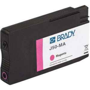 Brady BradyJet J50 Series Ink Cartridge, Magenta, 1/Each