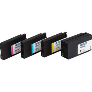 Brady BradyJet J50 Series Ink Cartridge, Black/Cyan/Magenta/Yellow Multipack, 1/Each