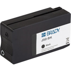 Brady BradyJet J50 Series Ink Cartridge, Black, 1/Each