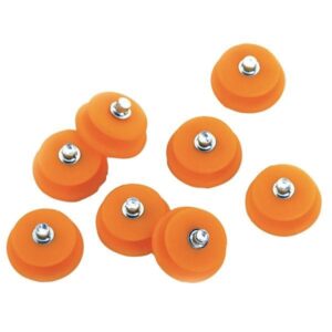 Ergodyne Trex 6301 Replacement Studs (For 6300 Series), Orange, 8/Pkg