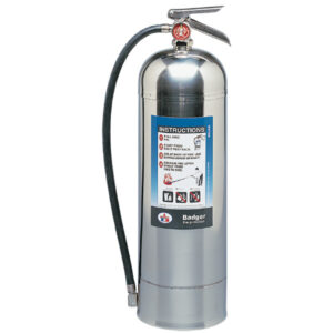Badger Extra 2.5 gal Water Extinguisher w/ Wall Hook
