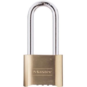 Master Lock 4-Digit Resettable Combination Padlock, 2 1/4" Shackle, 1/Each