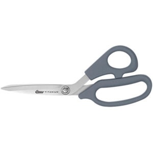 Clauss Ultraflex Titanium Bonded Bent Shears, 9", Gray, 1/Each