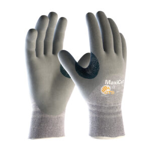 PIP MAXICUT DRY DYNEEMA GLASS LYCRA AND NYLON CUT RESISTANT GLOVES WITH MICRO-FOAM NITRILE COATING