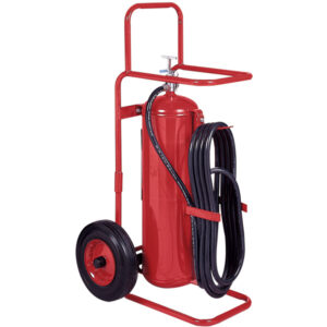 Badger 50 lb Wheeled Stored Pressure Purple K Extinguisher