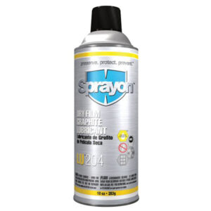 Krylon Sprayon LU204 Dry Film Graphite Lubricant