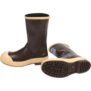 Servus Dipped Neoprene 12" Boots, Copper/Tan, 1/Pair