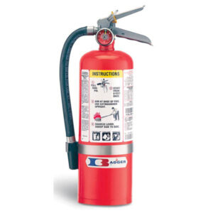 Badger Standard 5 lb ABC Fire Extinguisher w/ Vehicle Bracket
