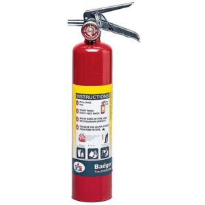 Badger Extra 2.5 lb ABC Fire Extinguisher w/ Vehicle Bracket