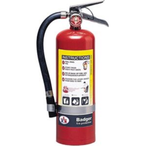 Badger Extra 5 lb ABC Fire Extinguisher w/ Wall Hook