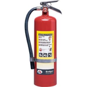 Badger Extra 10 lb ABC Fire Extinguisher w/ Wall Hook