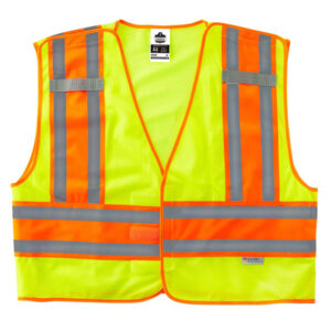 Ergodyne GloWear 8245PSV PUBLIC SAFETY VEST, , LIME,
