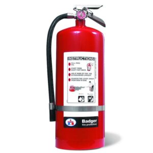 Badger Extra 20 lb BC Fire Extinguisher w/ Wall Hook