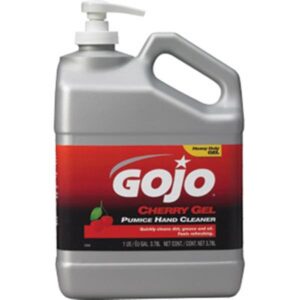 Gojo Cherry Gel Pumice Hand Cleaner, 1 gal Pump Bottle, 1/Each