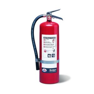 Badger Extra 10 lb BC Fire Extinguisher w/ Wall Hook
