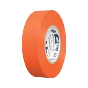Electrical Tape, 3/4 in x 66 ft, 7 mil, Orange, Case of 100